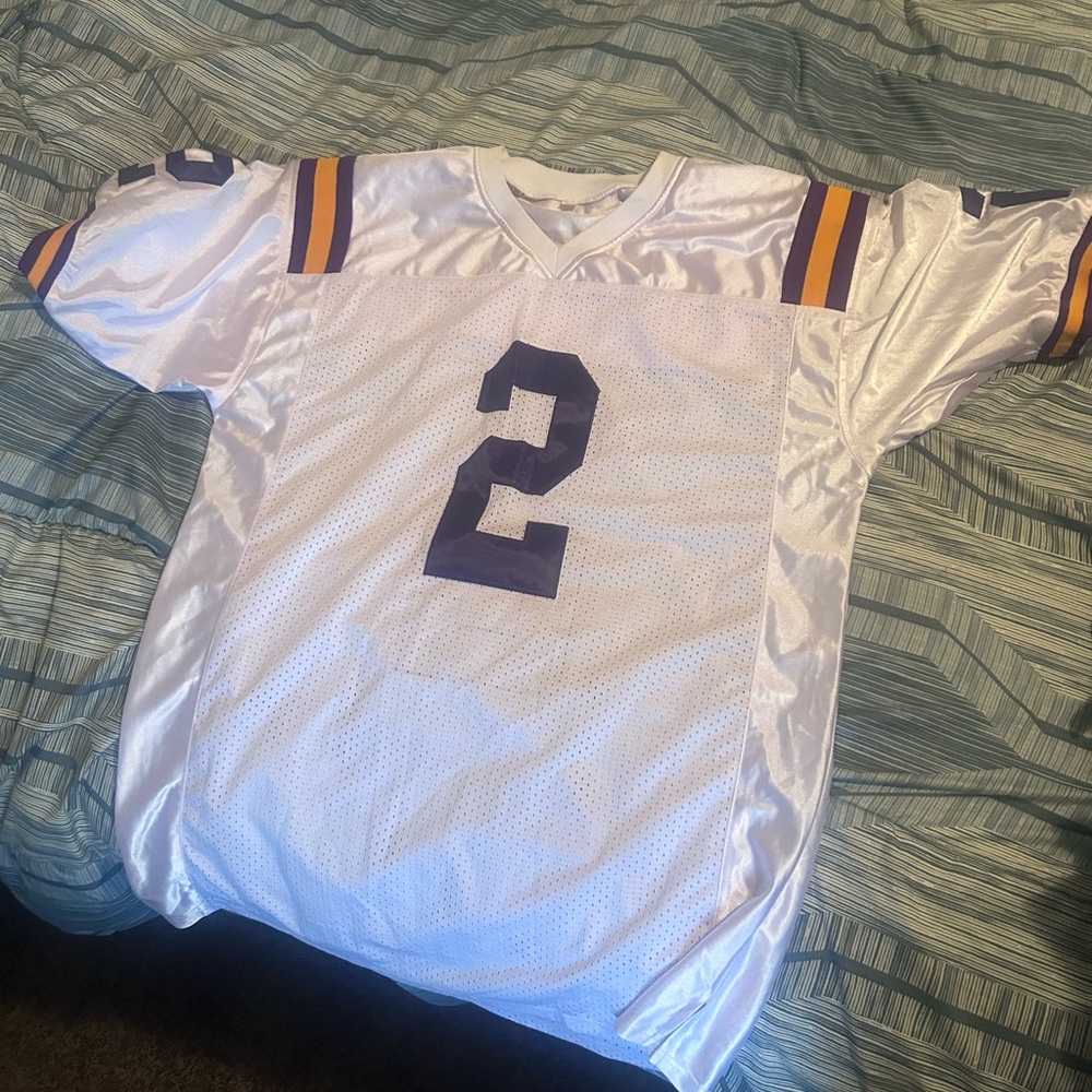 Jamarcus Russell Signed Football Jersey XL